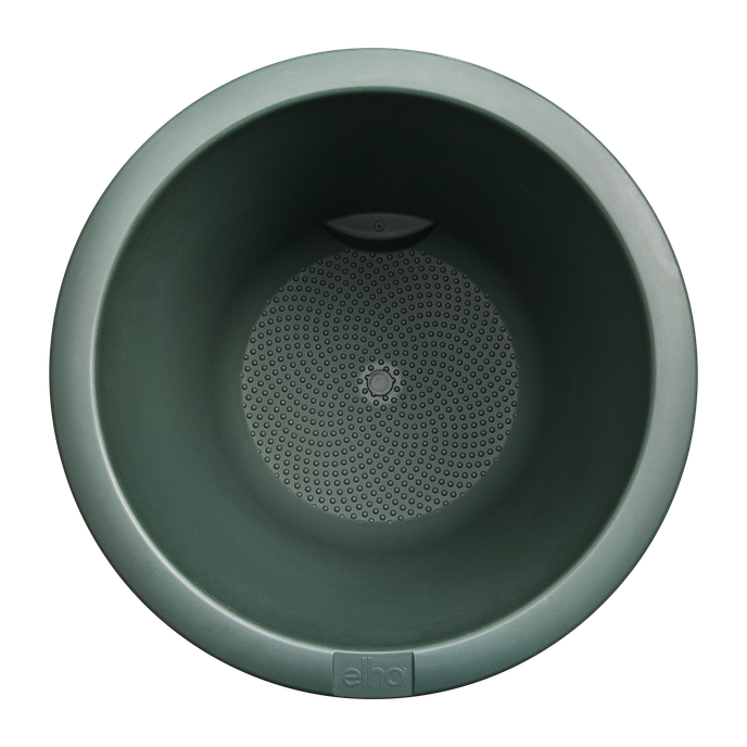 june round high 40cm emerald green